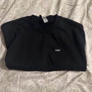 H&M Black Sweatshirt